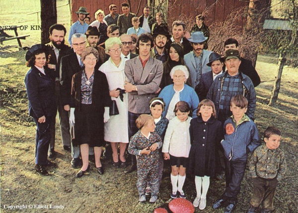 The Band and their Next of Kin, photo by Elliot Landy